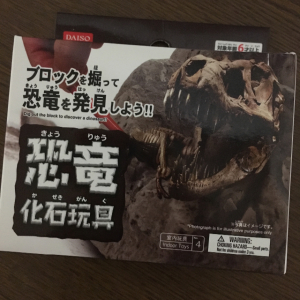 【ダイソー】恐竜の化石発掘キットが大人も夢中になる楽しさ！