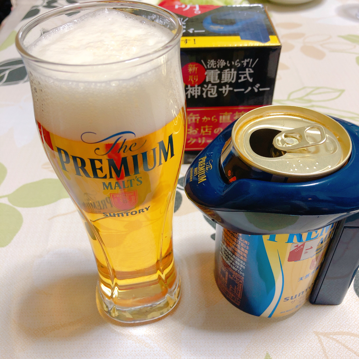  【プレモル】の新型神泡サーバーがすごすぎて感動！まるでお店で飲むビールの味！！ 