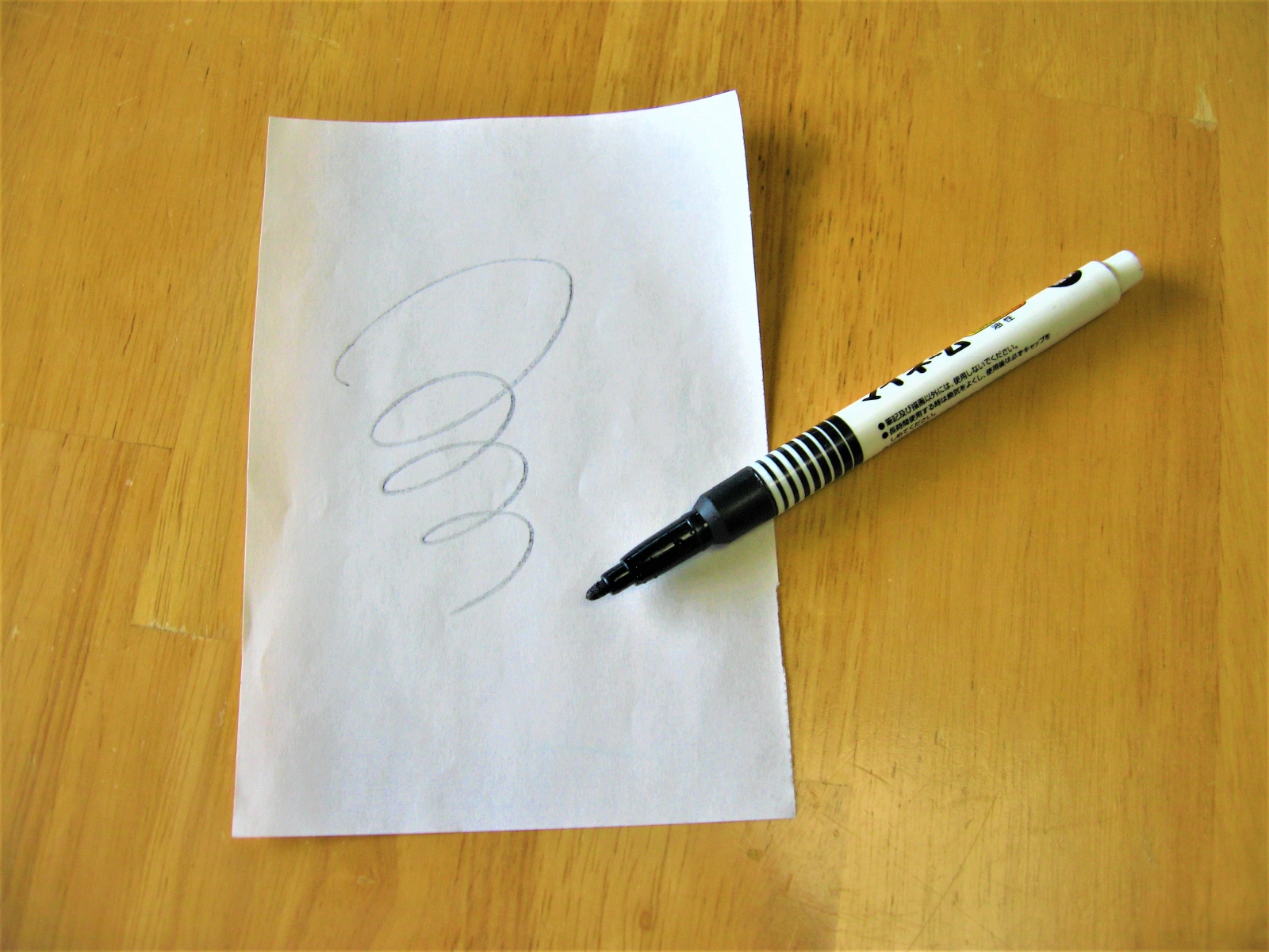 ライフハック 書けなくなった油性ペンを簡単に復活させる方法