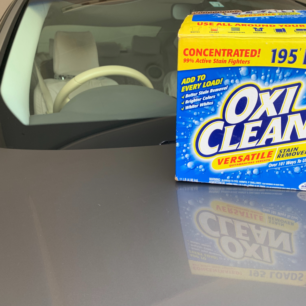  オキシクリーンは洗車にも使える？ボディ洗いと車内掃除を実際にやってみた！ 