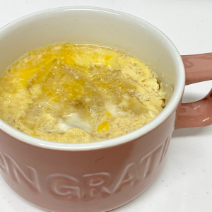 【テレビ番組の手抜きレシピ】マグカップで「親子丼」を作ってみた！材料入れて3分「チン」するだけ！