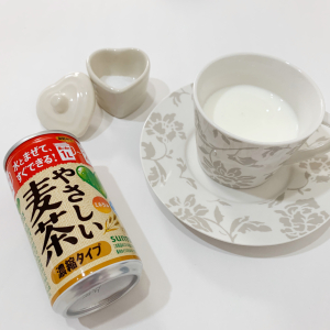 人気ドラマ【凪のお暇】でも登場！麦茶＋ホットミルクの「麦茶ラテ」が想像以上に美味しかった♡