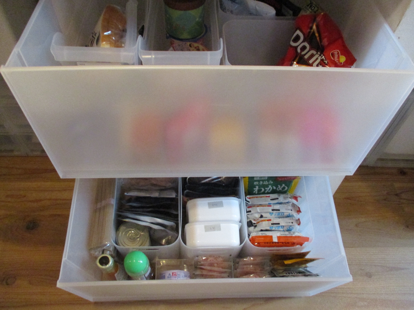 整理収納アドバイザーの実例 在庫管理しやすい ストック収納 のワザ 日用品 食品はこう仕分けよう