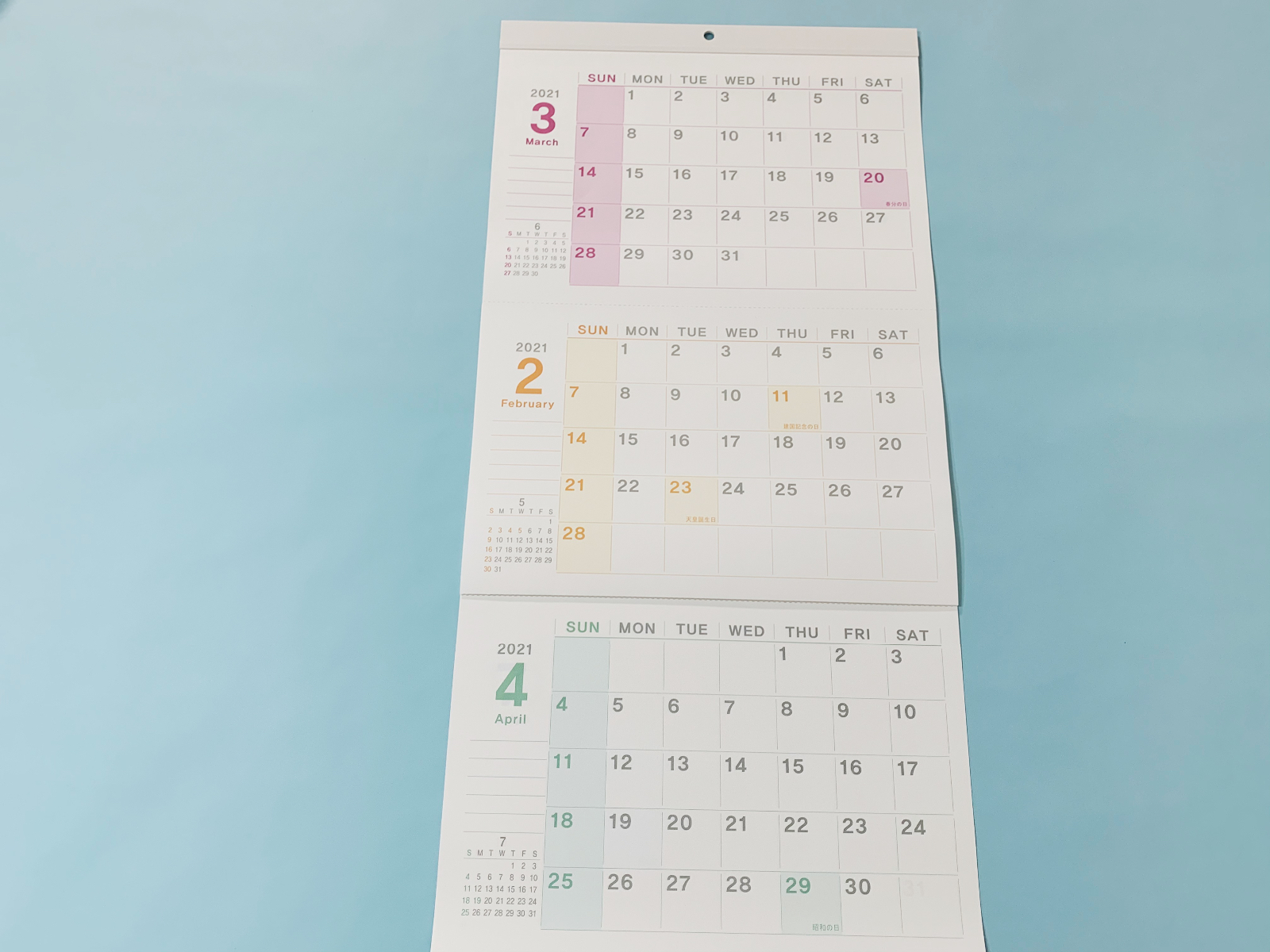 ダイソー セリア 21年カレンダー15選 スケジュールシェアがスムーズに カレンダー使いのアイデア満載