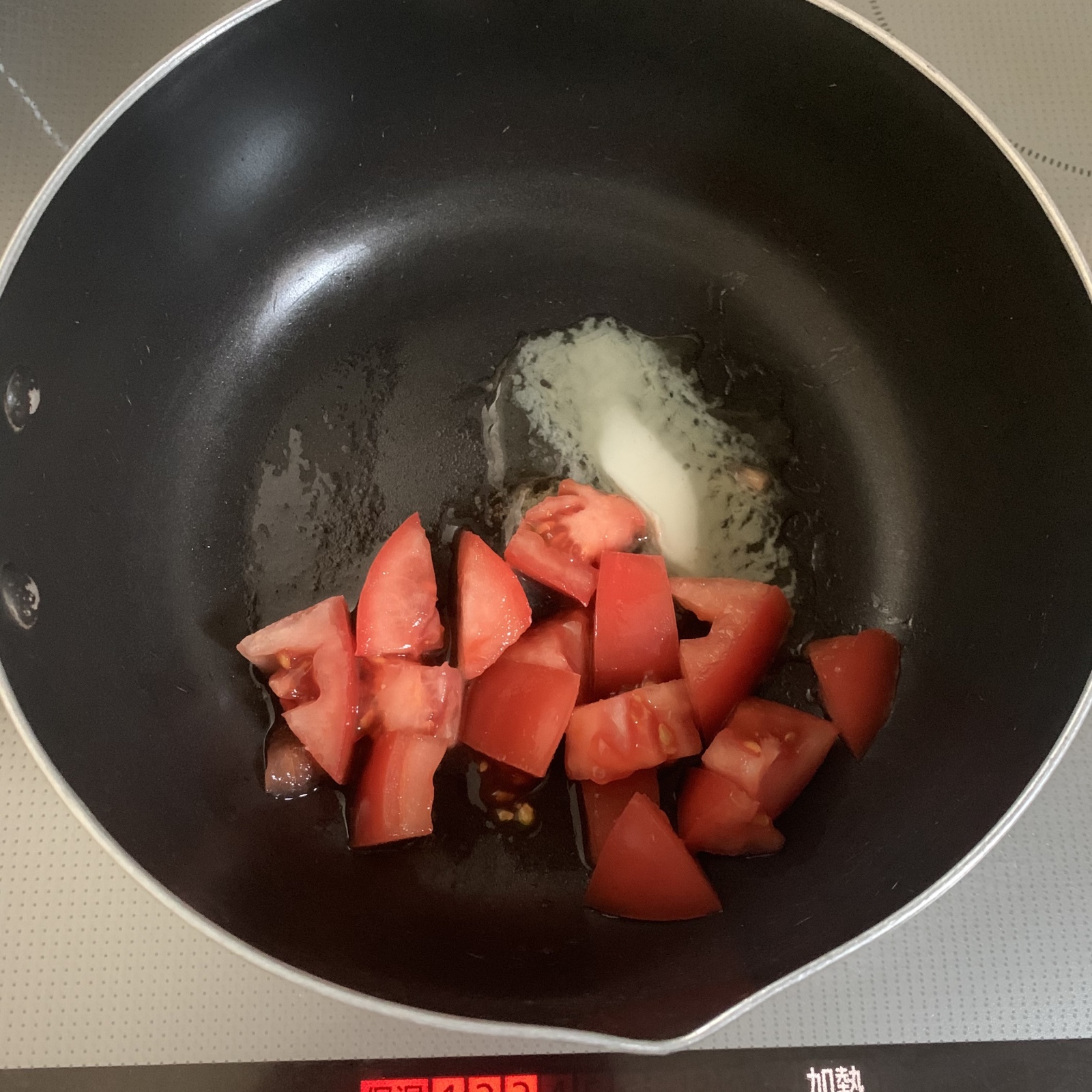 おやつ替わりの腹もちスープ「こっくりトマトのポタージュ」作り方2