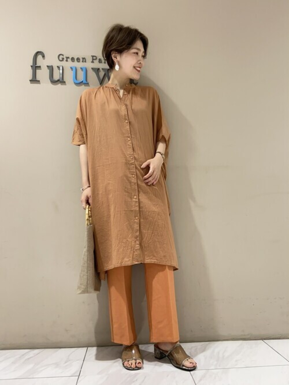 体型カバーアイテム チュニック をおばさんっぽくならずに着こなすポイント伝授