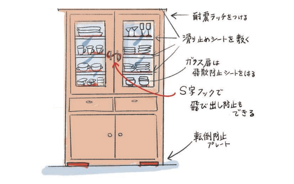 耐震 安い 食器 シート