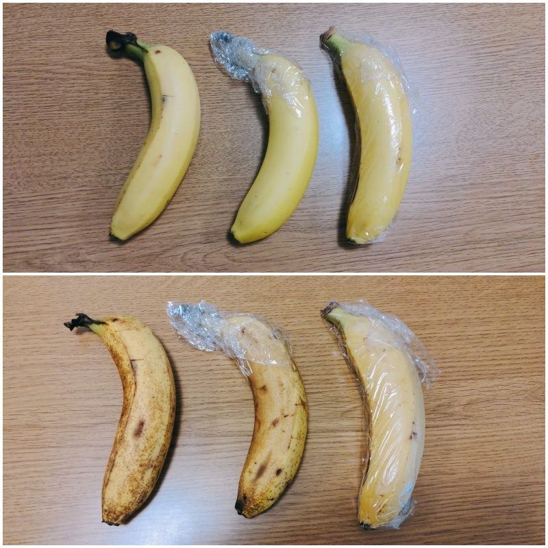 バナナの超簡単保存法