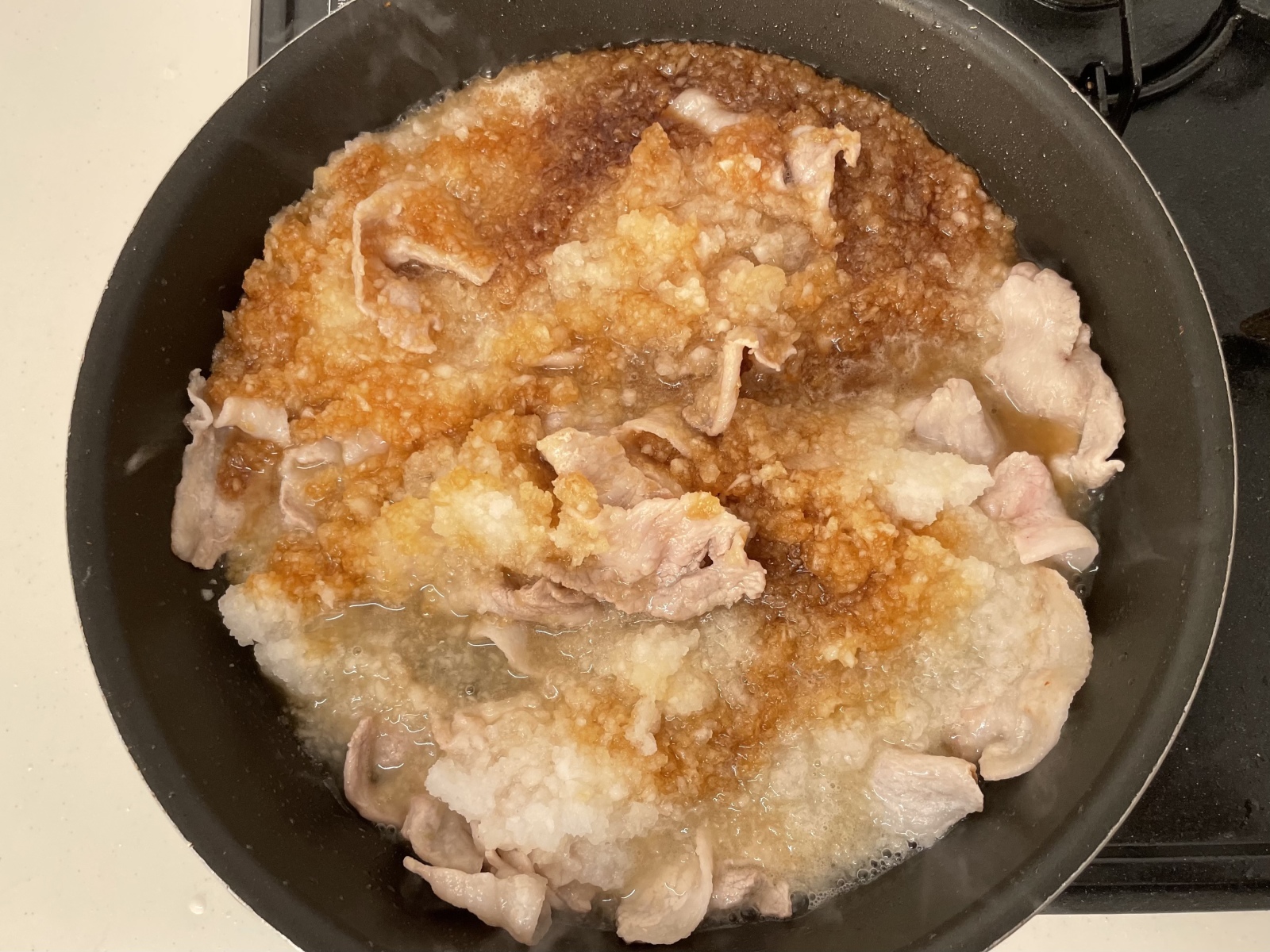 「豚バラのみぞれ煮」レシピ
