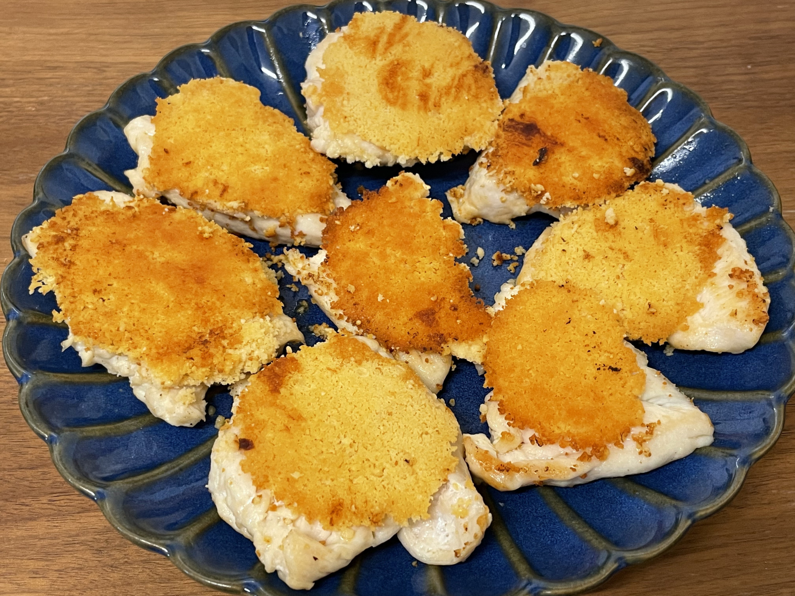 鶏のパリパリチーズ焼き