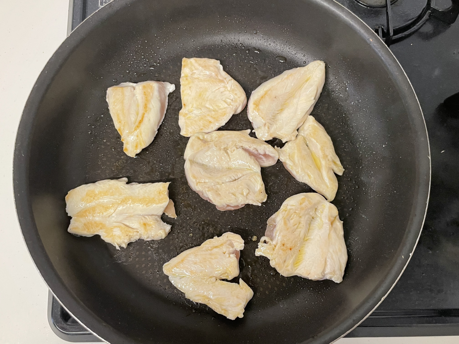 鶏のパリパリチーズ焼き