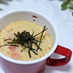 「卵」「カニカマ」「麺つゆ」で！レンジでつくれる“いちばん簡単な茶碗蒸し”