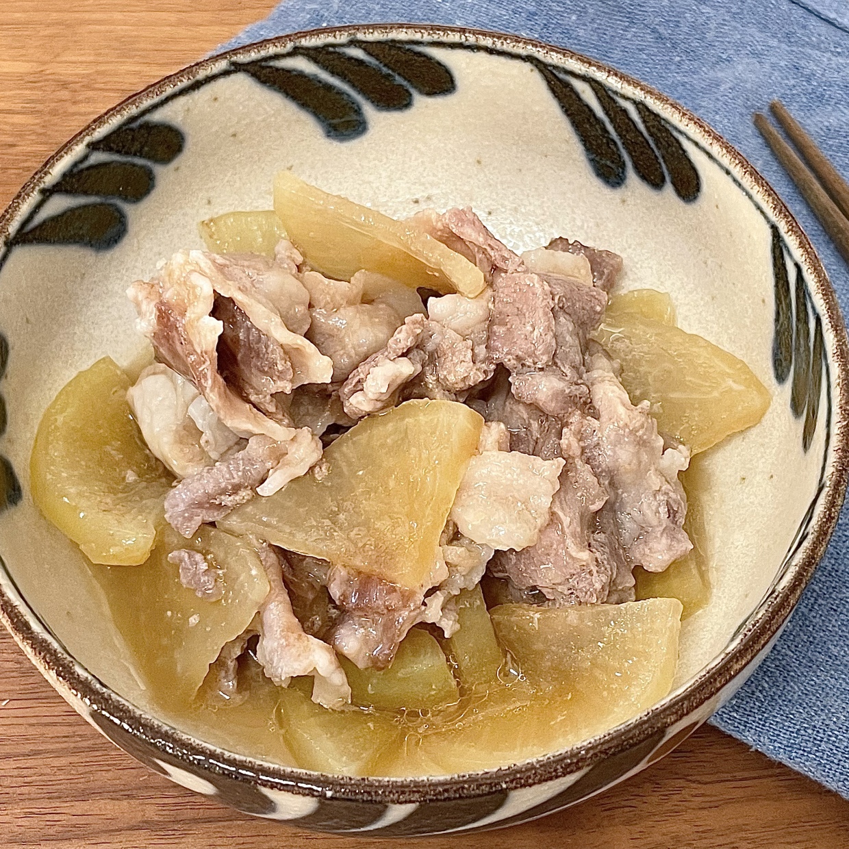  レンジで“味しみこむ豚バラ大根”レシピ 