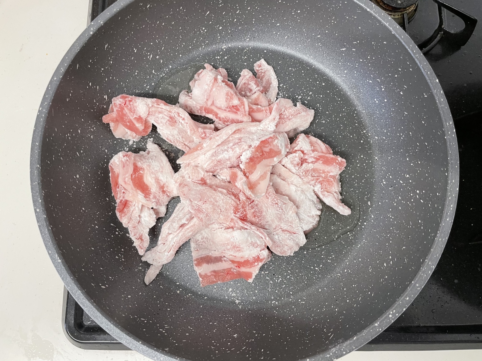 ナスと豚肉の味噌炒め