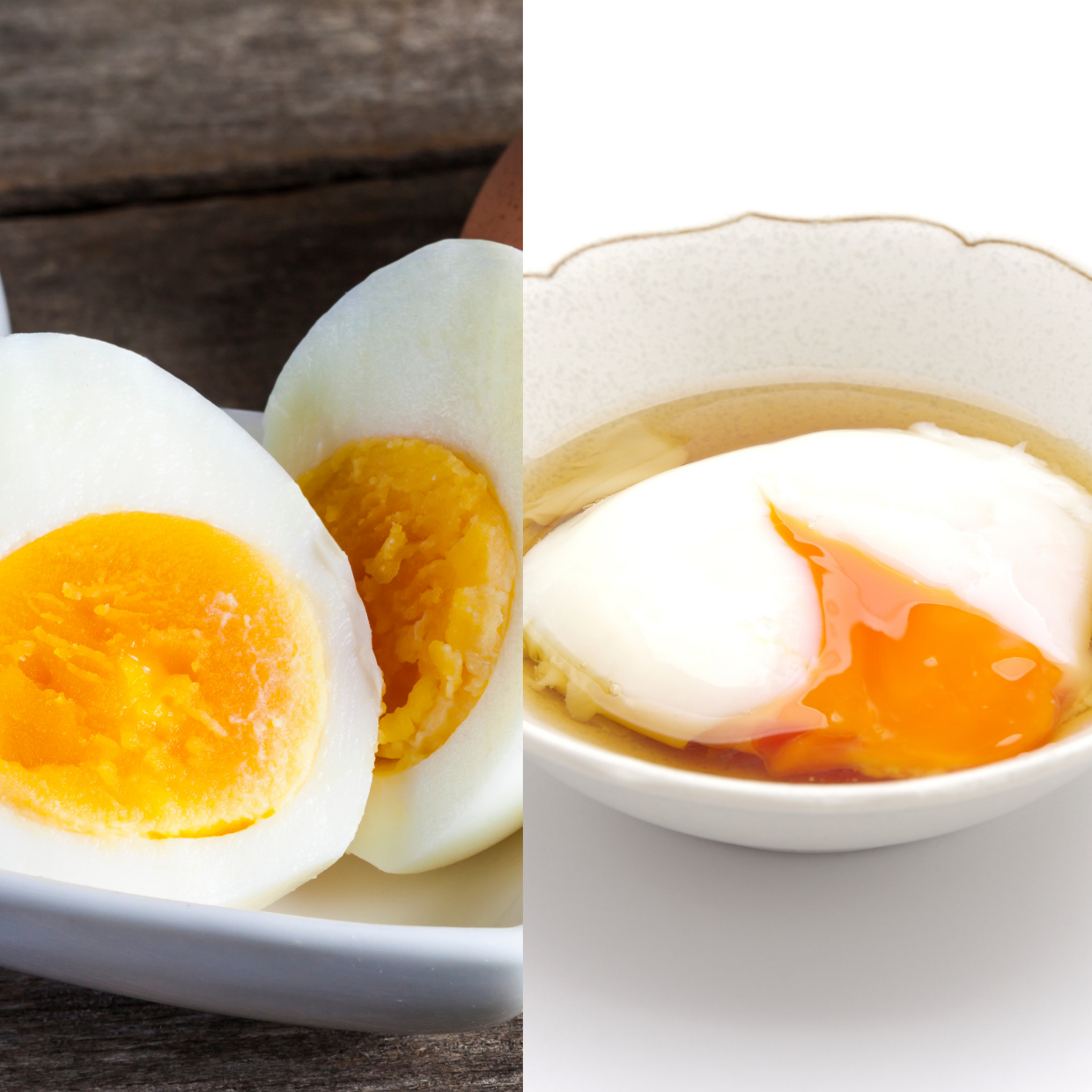  1つの鍋だけ用意すればOK！「ゆで卵」と「温玉」を同時に作る裏ワザ 