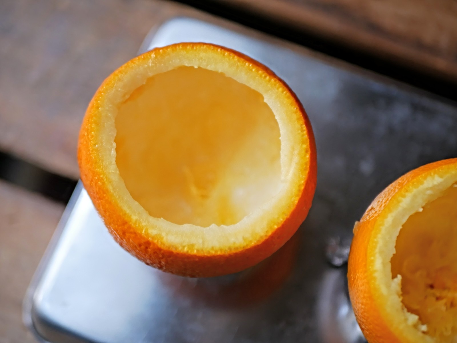 オレンジの器