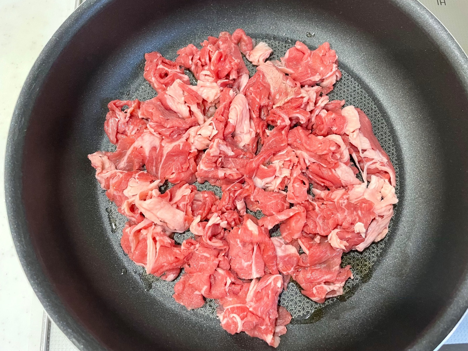 「牛肉とれんこんのおかかしぐれ煮」作り方2