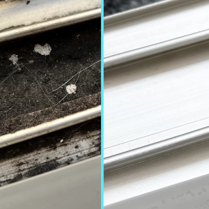 窓サッシの「泥・ホコリ・カビ汚れ」をごっそり落とす！洗剤をつかわない“かんたん掃除術”