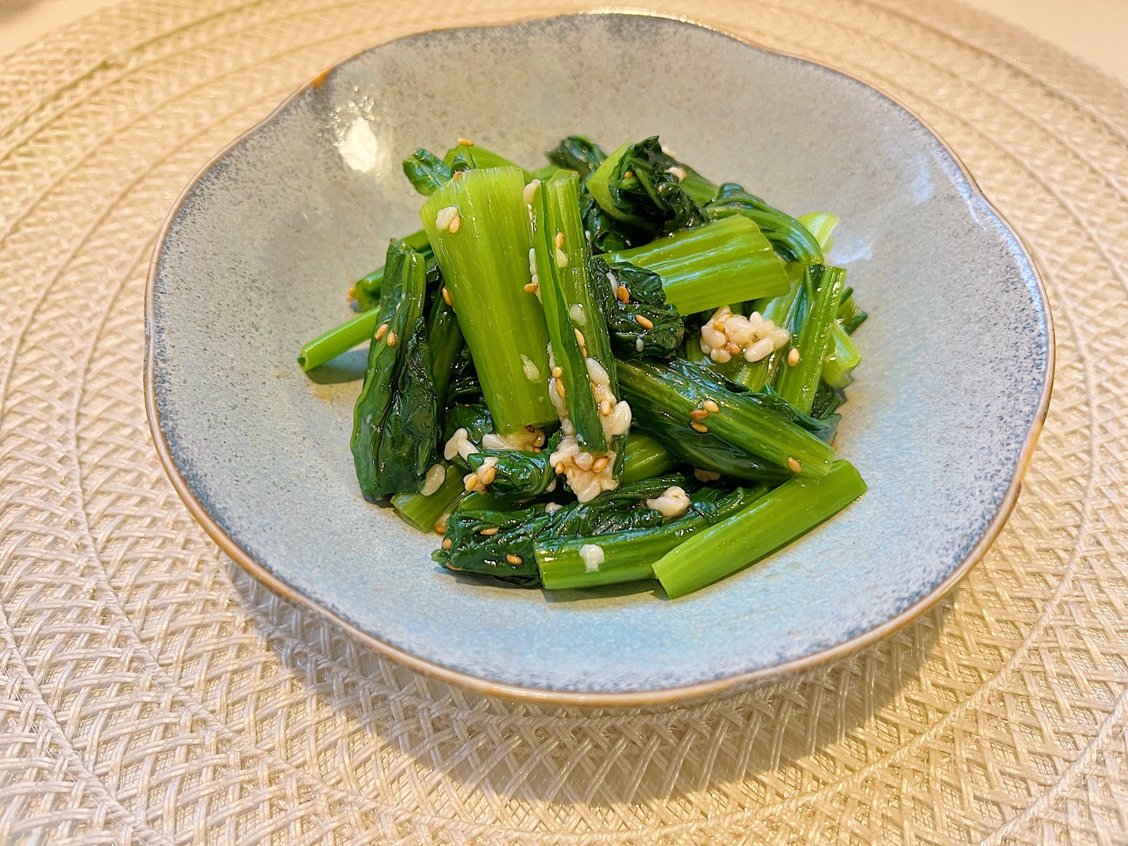 小松菜の中華ナムル