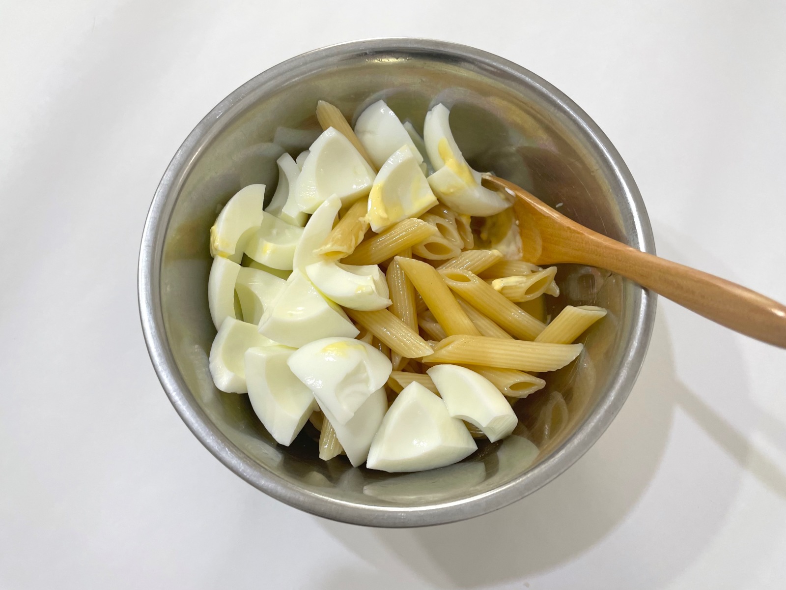 「クリーミーな卵マカロニサラダ」作り方4