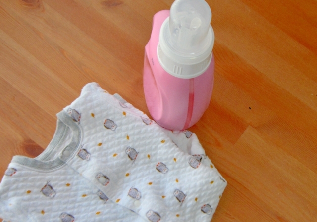 赤ちゃん用の洗濯洗剤