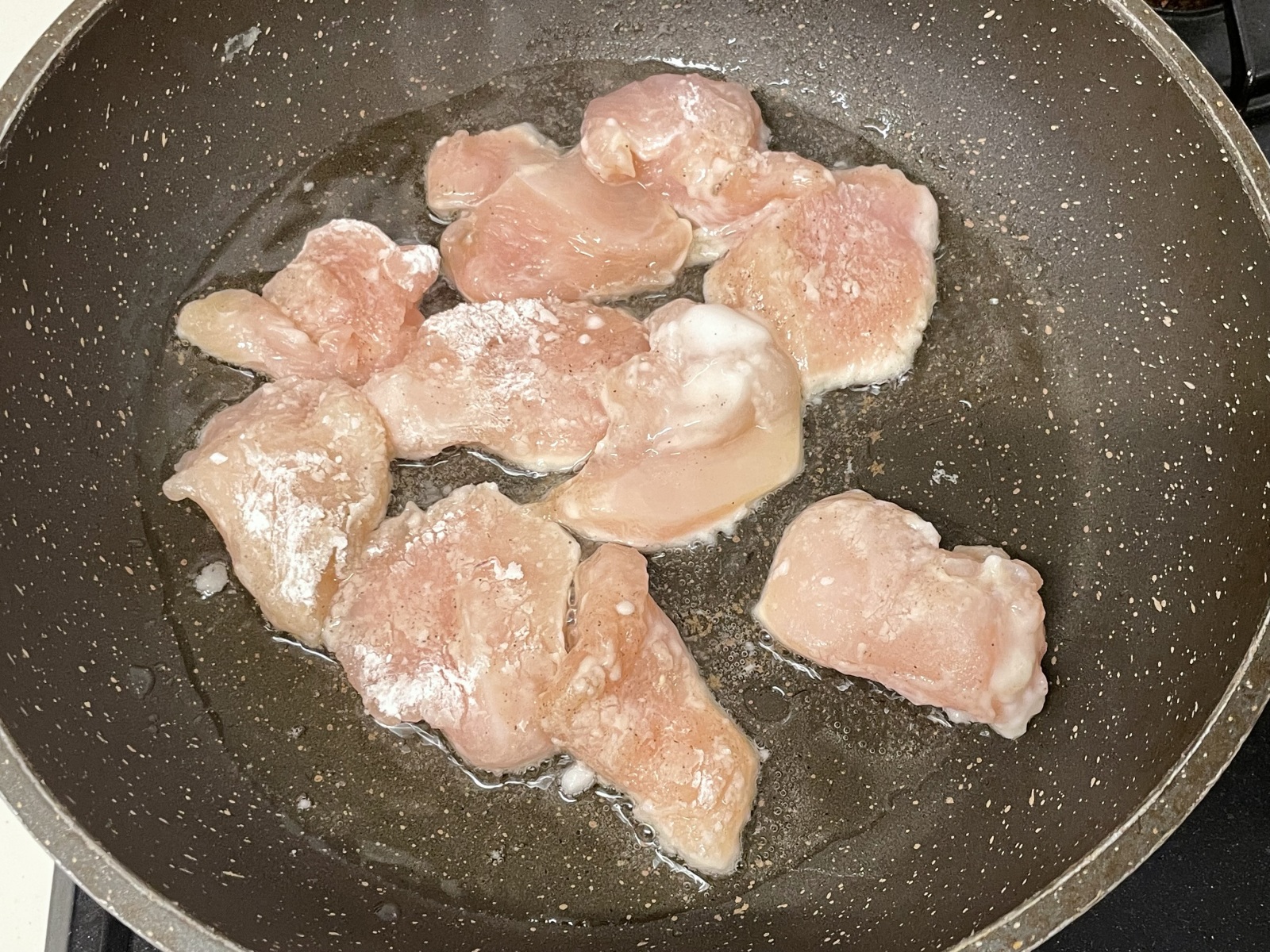 鶏むね肉の甘酢マヨ焼き