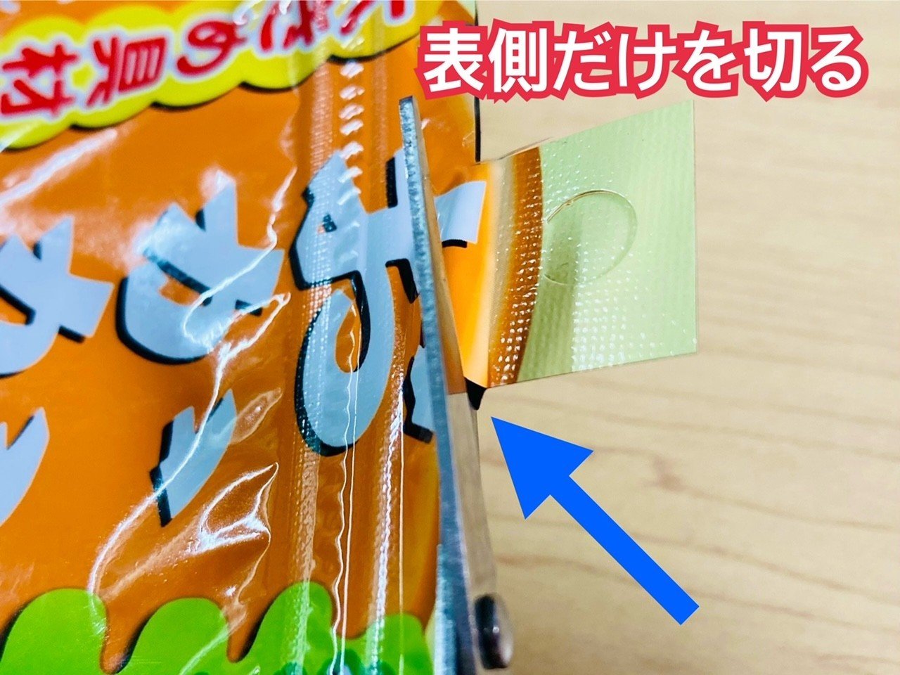 フライデーの付録の袋とじを 必死で開封する、おっさん。