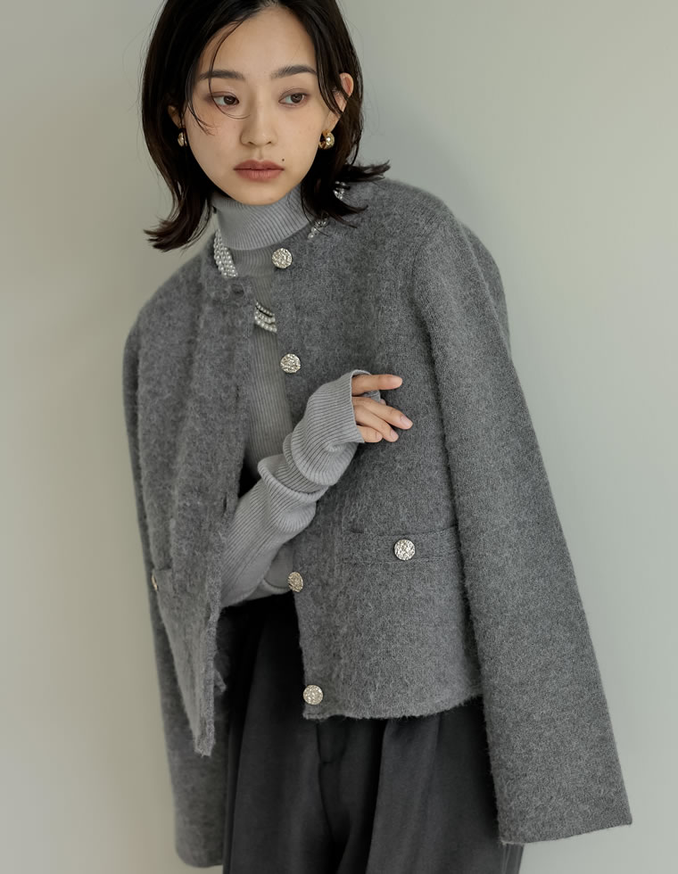 さをり織り　手織り　ニット　ジャケット　コート　羽織り　ハンドメイド さをり織り 手織り ニット ジャケット コート 羽織り