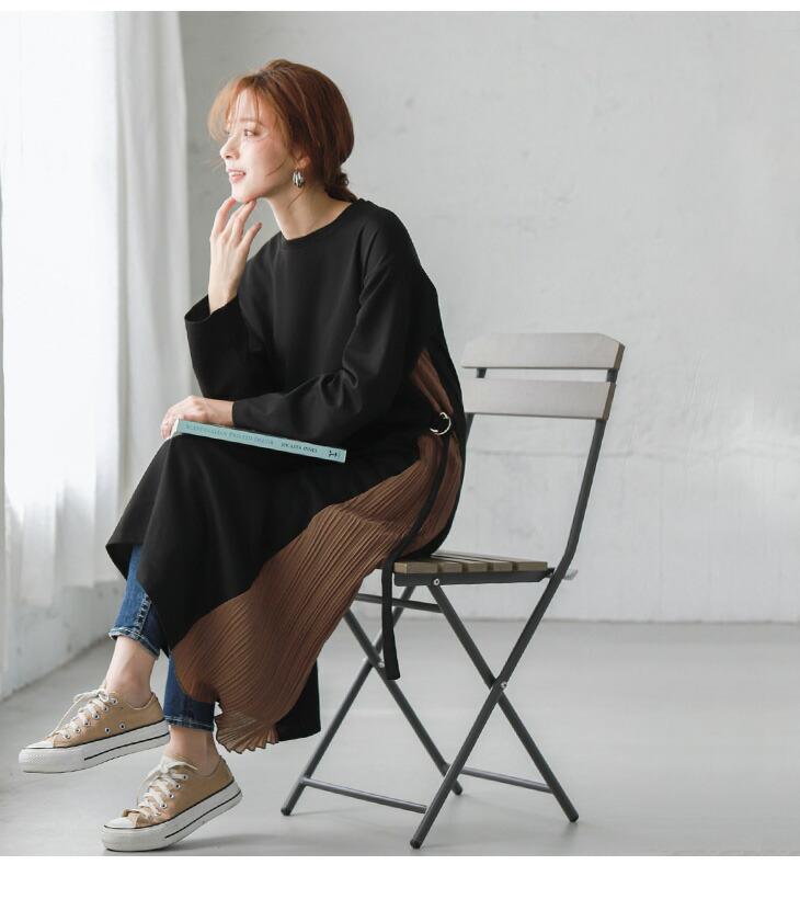 雑誌掲載もされた！美シルエットのワンピース