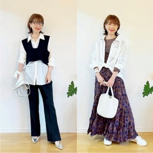 「おしゃれ！」と言われる。白シャツなのにオフィス感ゼロ！大人の「垢抜け白シャツコーデ」3選