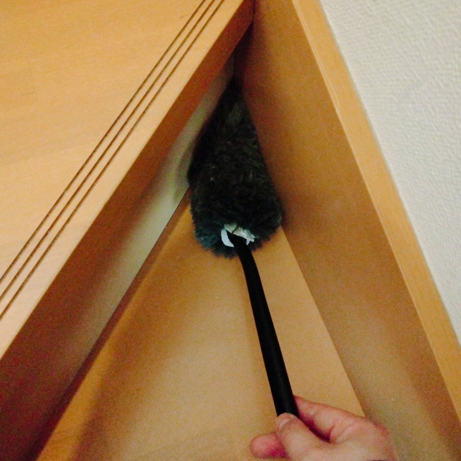 正解はハンディモップ:細やかな部分まで届くので隅々までキレイに!