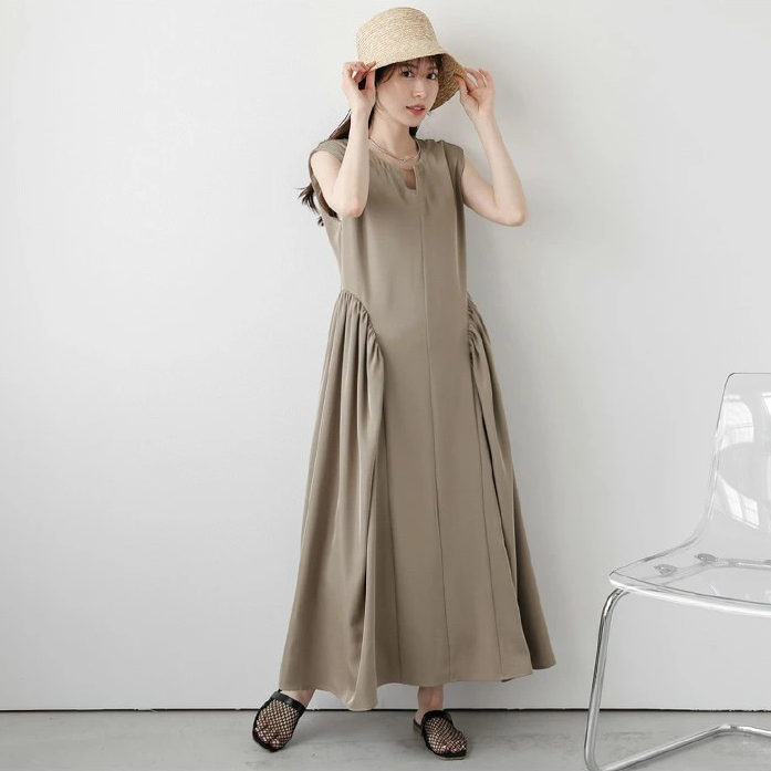  「どこで買ったの？」と聞かれる。近所も通勤服も着られる【おしゃれ夏ワンピース3選】 
