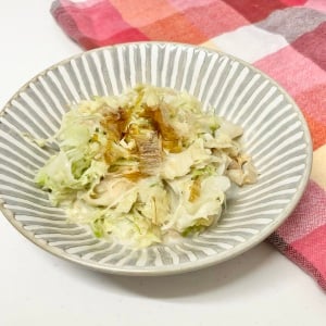 キャベツが格段においしくなる2つの調味料「子どもがモリモリ食べる」「食物繊維が豊富」