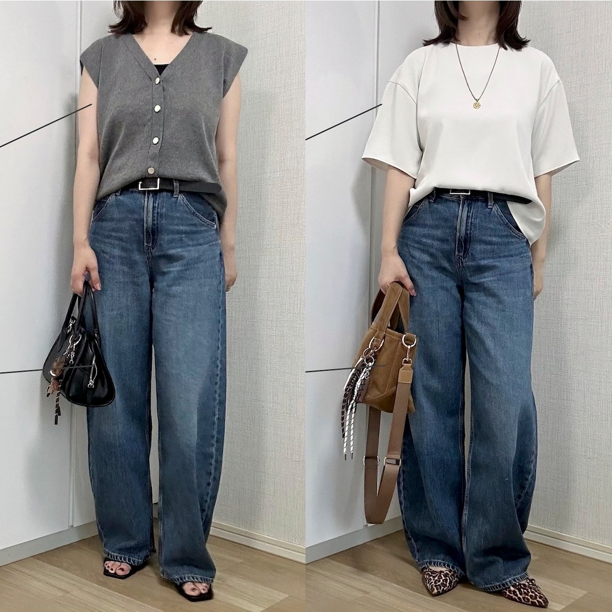  【UNIQLO】1本あれば大活躍！万能アイテム「バギーデニム」の夏のおしゃれな着まわし術3選 