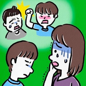 まさか…息子が友達をたたいた?!親として子どもにどう対応すべき？