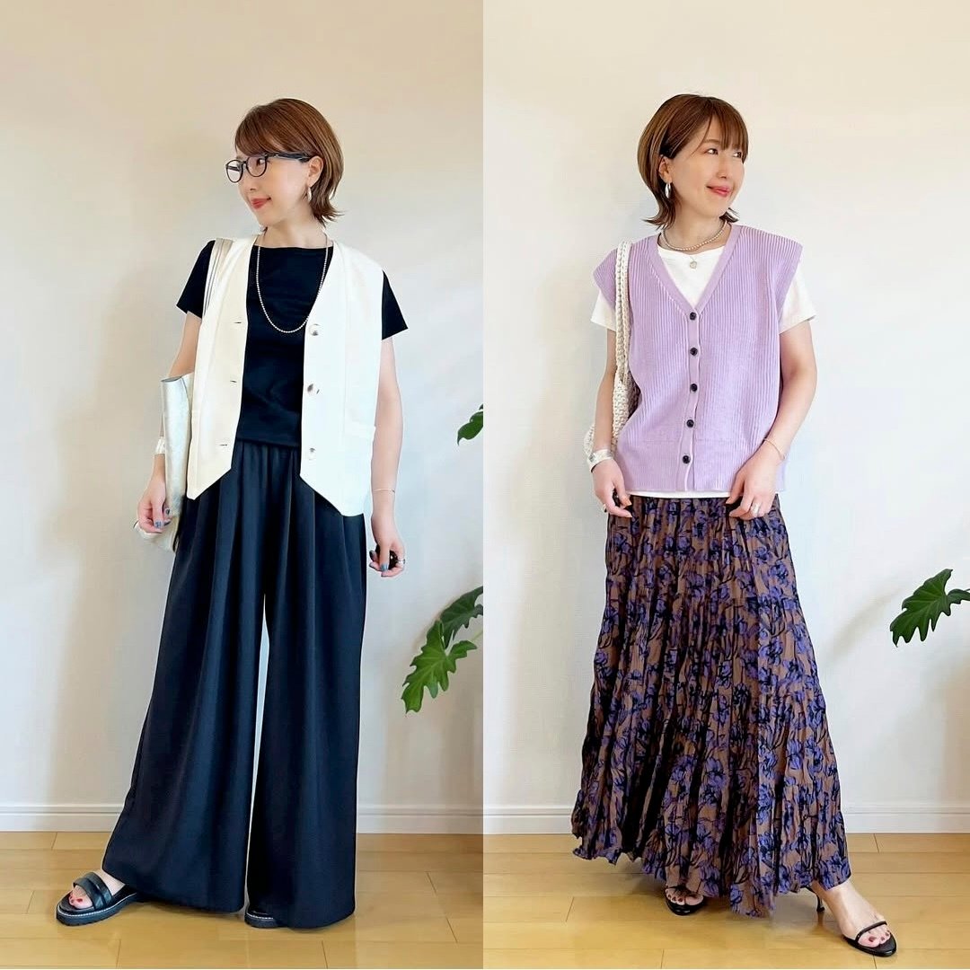  「いつも同じ服…」を脱出！「ベスト」を使えばマンネリ夏服が見違える！ 