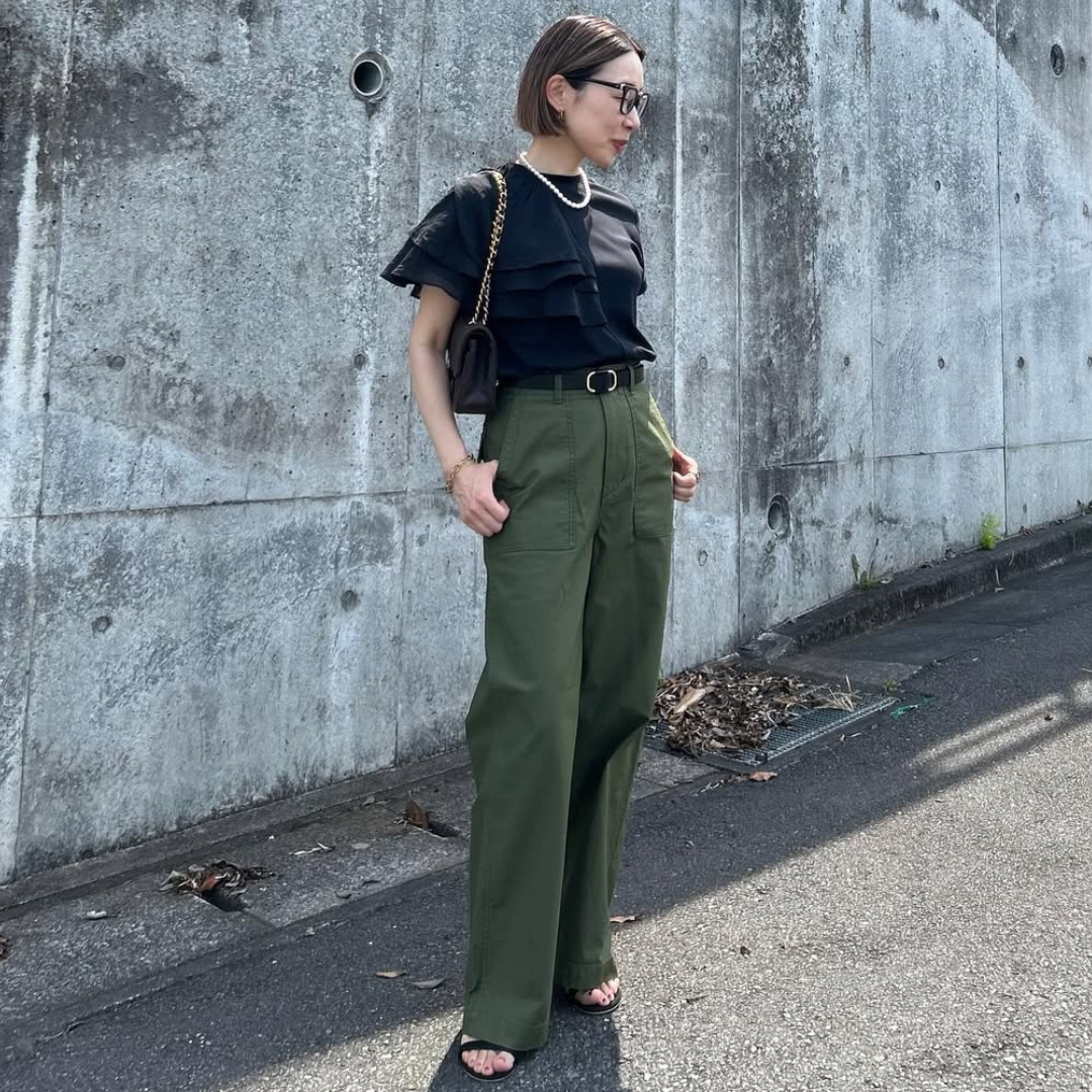  40歳からの【秋の先取りコーデ】頑張りすぎずに“秋らしさを演出”するテクニック3選 