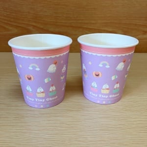 「紙コップ」を切って穴を開けると…？「超簡単ラッピング」「不器用でもできた」「イベントにぴったり」