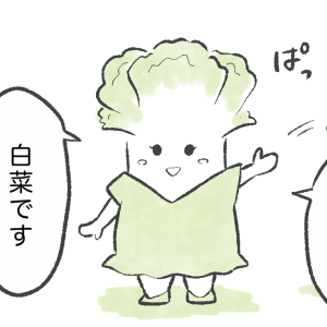 「白菜」をシャキッと長持ちさせる保存法＜冷蔵庫マンション物語＞【第3話】