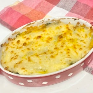 「また作って！」と言われる。絶品“かぼちゃグラタン”のソース代わりに使う調味料とは？「めっちゃ簡単」