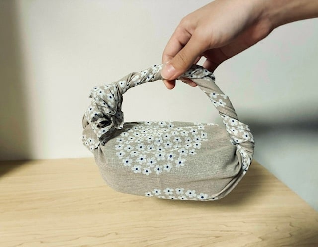 「手ぬぐい」でかわいいお弁当バッグが完成！