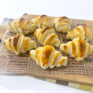 材料2つで完成!“サクサクミニクロワッサン”の作り方「パンを買い忘れた日にピッタリ」「ひと口サイズ」