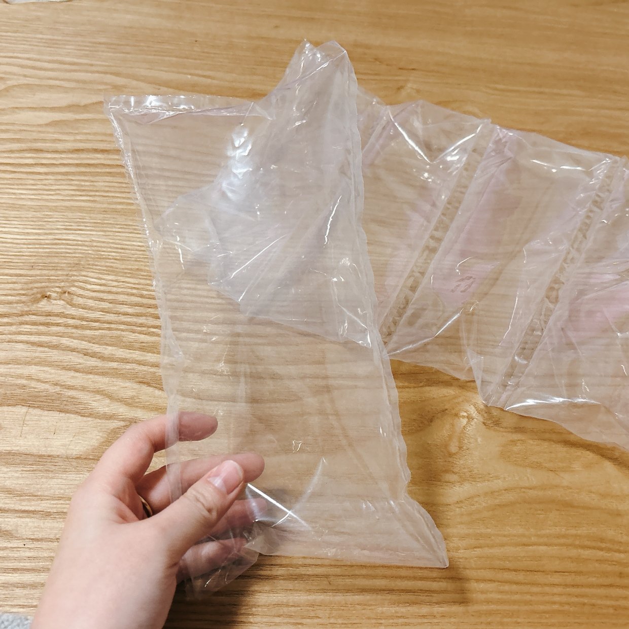  「エアー緩衝材」が“家事で活躍する”2つの使い道「ヌメヌメさわらずに済む」「ちょうどいいサイズ」 