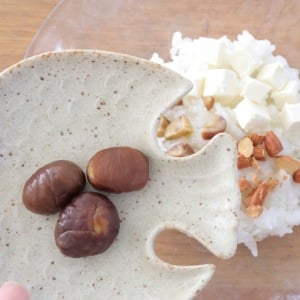 もう炊き込まない！“甘栗”で作るまさかの栗ごはんアレンジとは？「組み合わせが絶妙」「まるでスイーツ」