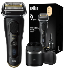 夕方までヒゲを気にしない！ブラウン シリーズ9 SPORT+で極上の深剃りを手に入れろ #Amazonブラックフライデー