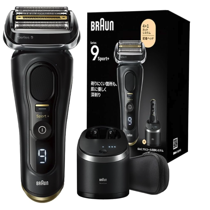  夕方までヒゲを気にしない！ブラウン シリーズ9 SPORT+で極上の深剃りを手に入れろ #Amazonブラックフライデー 