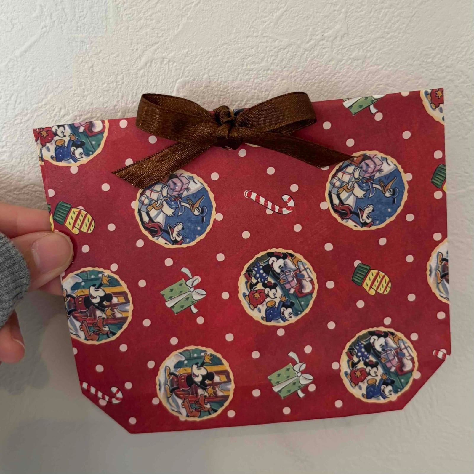 かわいいラッピングバッグの完成！