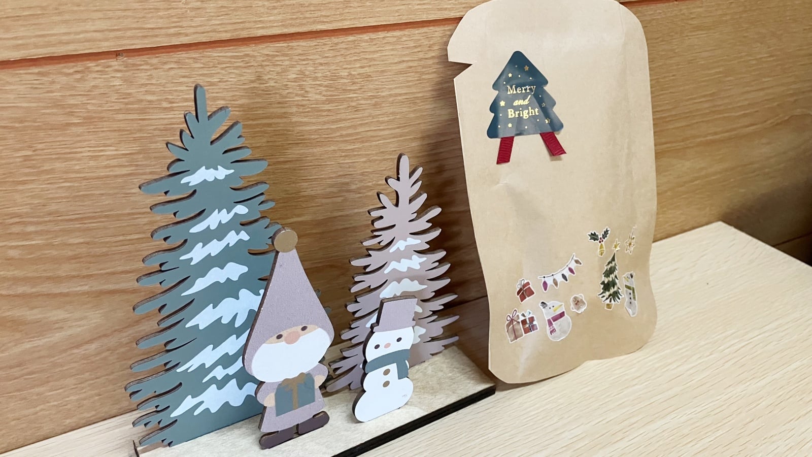 茶封筒のおしゃれラッピング