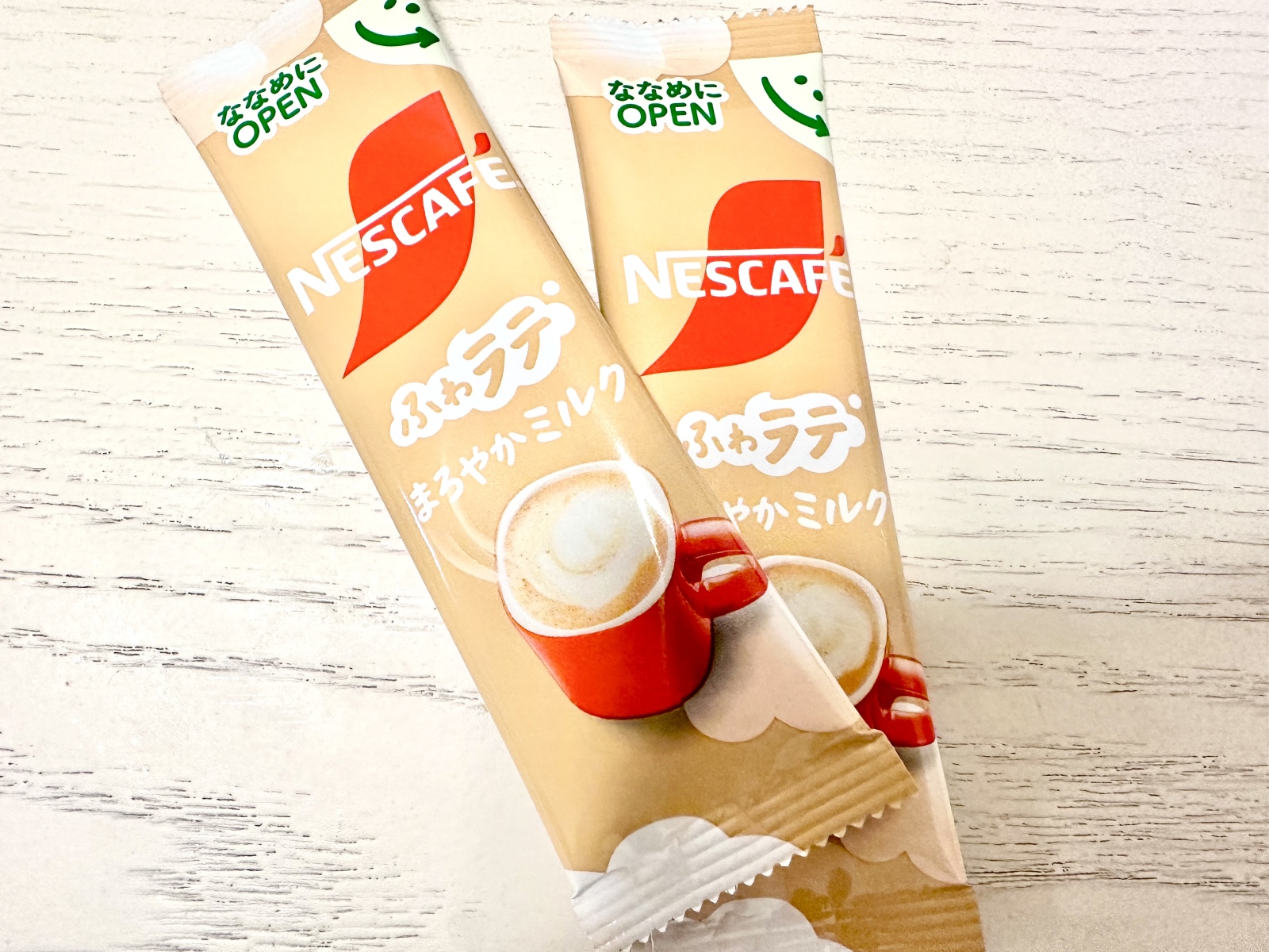 再販★ミルク×カフェオレストライプ★ハンドメイド スタイシンプル ひと工夫でいつもの「スティックカフェオレ」を格上げ。“だま”なく