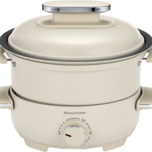 ひとり暮らしの食卓がもっと楽しくなる。モノクローム「グリル鍋」で“ちょうど良い”調理体験を